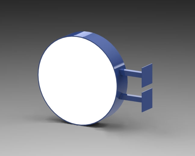 36" Round Blade Sign