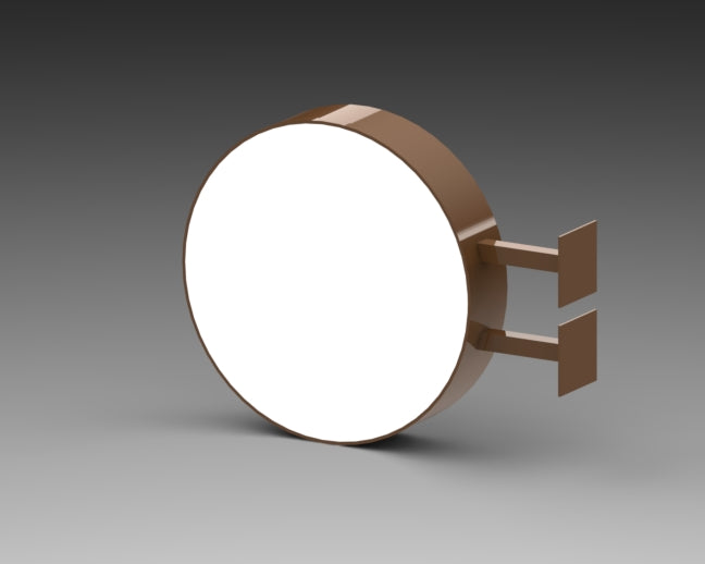 36" Round Blade Sign