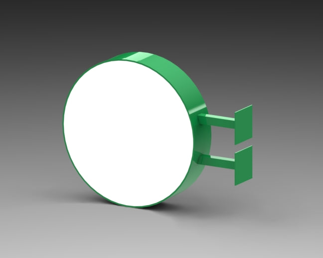 36" Round Blade Sign