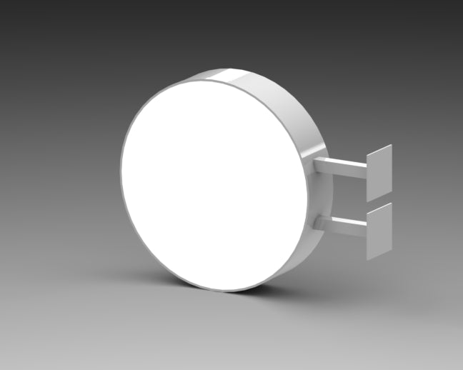 36" Round Blade Sign