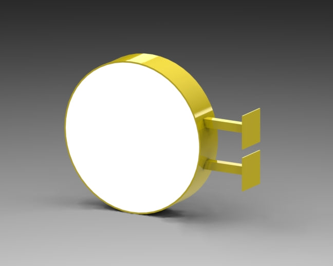 36" Round Blade Sign